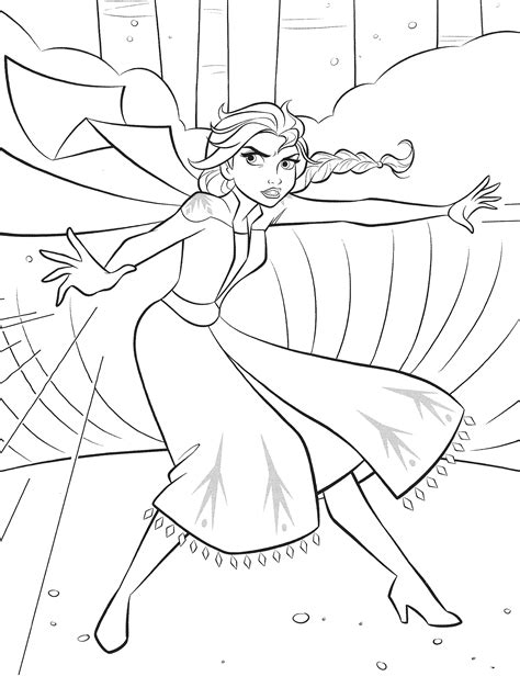 Image result for Frozen 2 Coloring Pages
