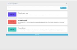 Image result for Search Result Page HTML CSS