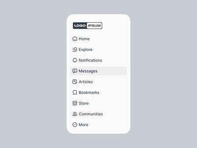 Image result for Web App Menu Layout
