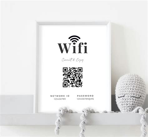 Image result for Wi-Fi QR Code Sign