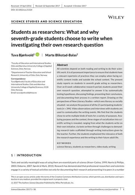 Image result for Example of Student Research Writing