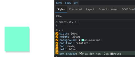 Image result for Div Depth Effect CSS