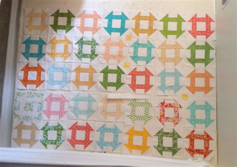 Afbeeldingsresultaten voor How to Quilt an Edge to Edge Quilt Design On a Churn Dash Quilt
