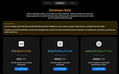 Image result for iOS Beta Profile Install