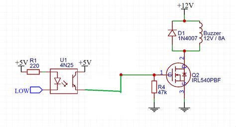 Image result for MOS FET Arduino Circuit External Power