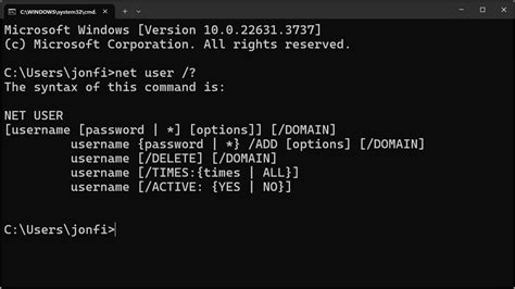 Net User Add Password に対する画像結果