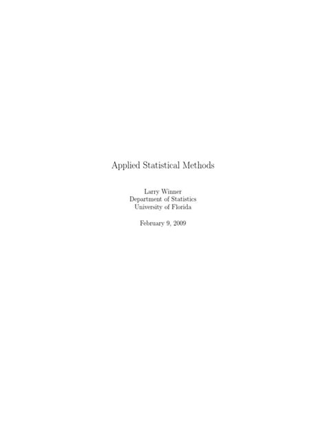 Image result for Computational and Statistical Methods PDF