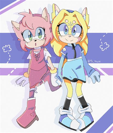 Image result for Maria Robotnik and Amy Rose