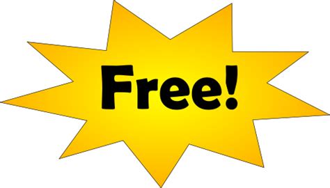 Image result for Free Sign Transparent