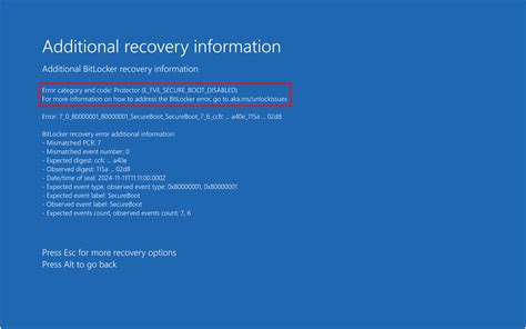 Toradh íomhá ar BitLocker Screen Shot