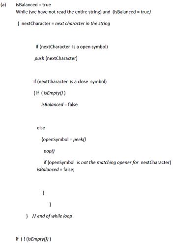 Image result for Balanced Bracket Checker Using Stack