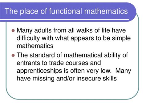 Toradh íomhá ar Functional Math Models