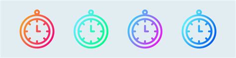Image result for Clock Gradient Color