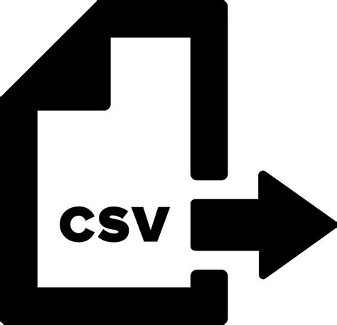 Image result for CSV File Export Icon