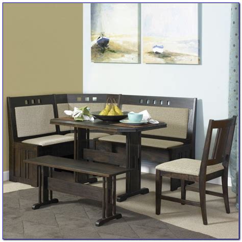 Corner Bench Dining Table Set with Storage కోసం చిత్ర ఫలితం
