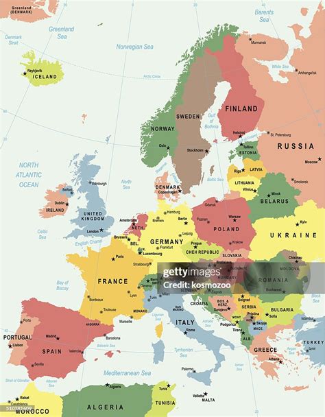 Europe Map High Resolution