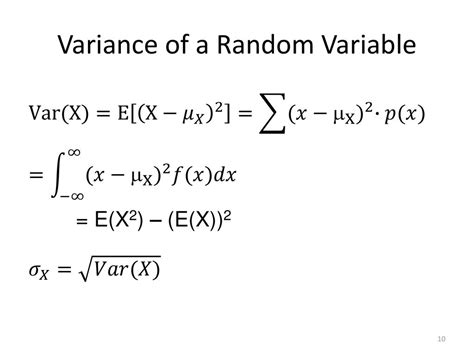 Image result for Mean Variance of Continuous Random Variables