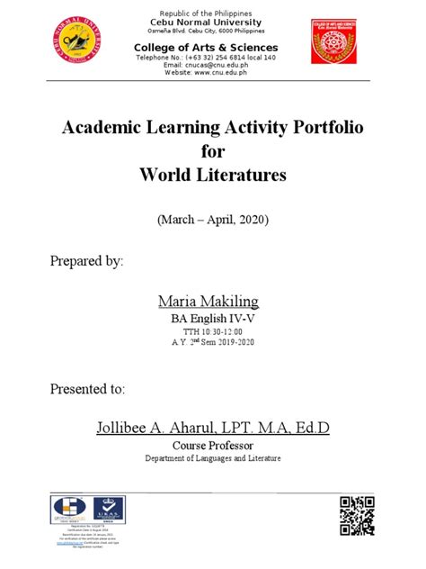 Image result for Learning Module Sample Cover Page