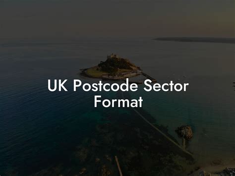 Toradh íomhá ar UK Post Code Symbol