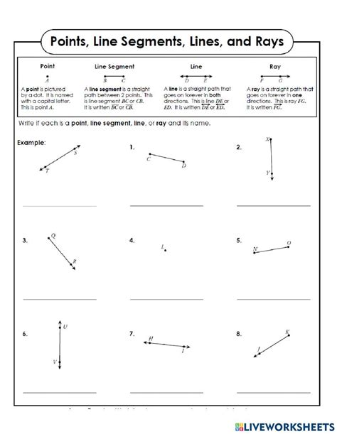 Image result for ray point line segment examples