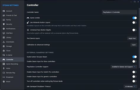 Toradh íomhá ar Steam Controller Menu
