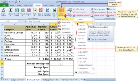 Toradh íomhá ar Microsoft Excel Spreadsheet Formulas
