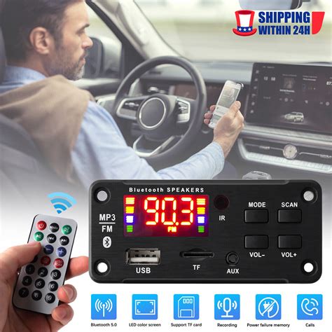 Image result for 5V Car Bluetooth MP3 Decoder Board Audio Module