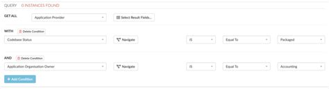 Dynamic Query Selector UI Samples に対する画像結果