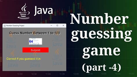 Toradh íomhá ar Number Guessing Game Java Project