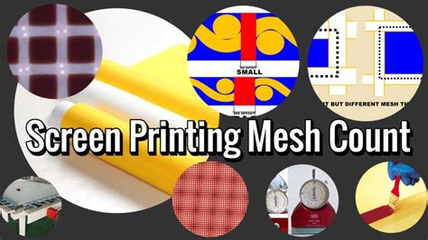 Image result for Screen Printing Mesh Count Chart