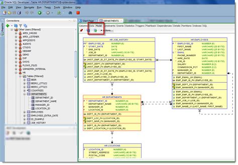 Afbeeldingsresultaten voor SQL Developer Data Model Diagram