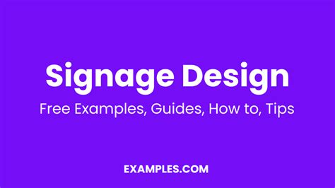 Image result for Signage Design Examples