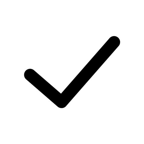 Toradh íomhá ar Check Vector SVG Sign