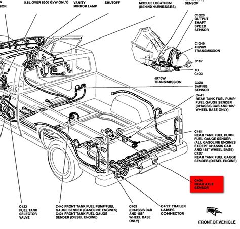 Ford F-250 Speed Sensor Location に対する画像結果