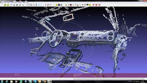 Toradh íomhá ar MeshLab Sample