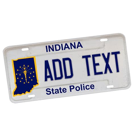 Image result for Indiana License Plate Sample