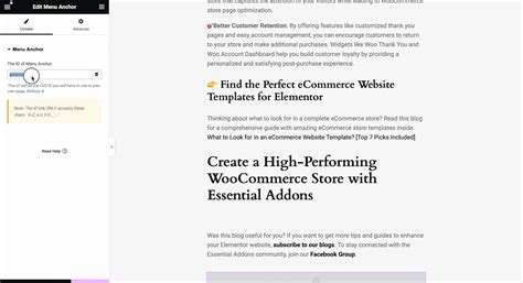 Adding Links to Pages in Elementor に対する画像結果