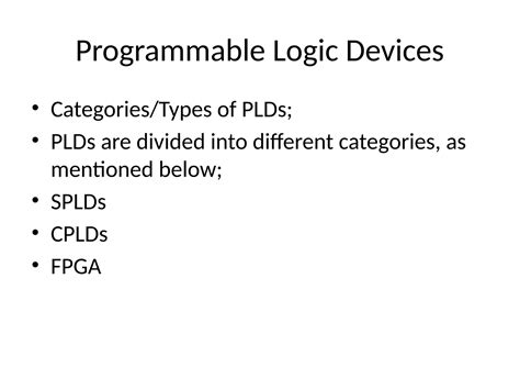 Image result for Programmable Logic Device Alternatives