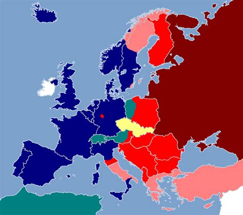 Afbeeldingsresultaten voor The Formation of NATO and Warsaw Pact