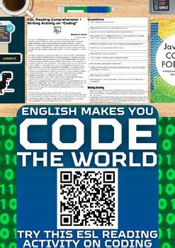 Image result for Coding ESL Worksheet Interactive