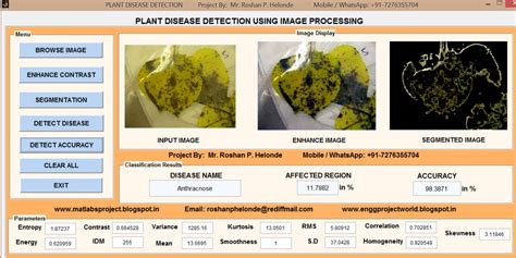 Image result for Plant Disease Detection MATLAB Source Code
