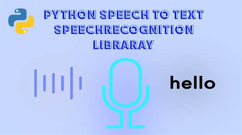 Speech Recognition Library Python に対する画像結果