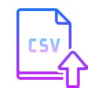 Toradh íomhá ar Load CSV File Icons