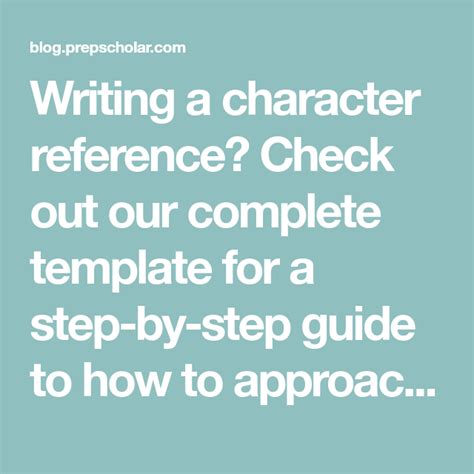 Image result for Reference Character Generator