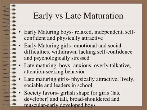 Image result for Early Maturation