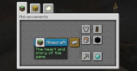 Toradh íomhá ar Minecraft Achievement GUI