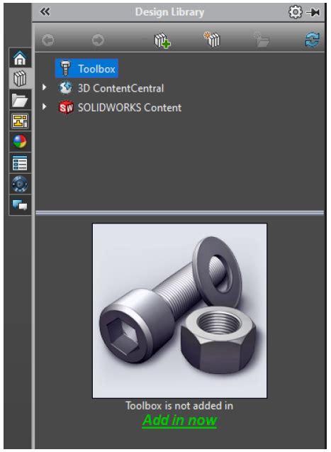 Bildergebnis für Where Is Design Library in SolidWorks