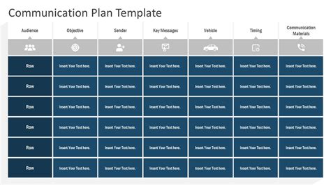 Image result for Communication Management Plan PPT Example