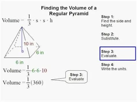 Image result for Pyramid in Math Volume Problem Soved