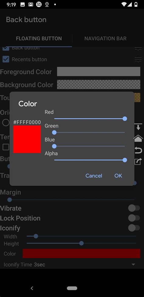 Back Button Android-App UI に対する画像結果